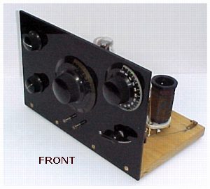 twin triode multi-band regenerative radio receiver or Twin Triode Regenerative Radio Receiver kit